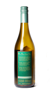 2018 Riverstone Estate Chardonnay White Wine - 750ml Bottle - Side View