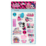 LOL Retail Showbag Backpack Necklace Skirt Earrings and More - Rear View