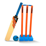Summit Plastic Cricket Bat Set Lightweight Durable Outdoor Beach Play - Junior - Front View