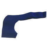 SHOULDER SUPPORT BRACE Back Posture Belt Pain Heat Compression Relief Strap - Rear View