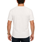 Mens Merino Wool Blend Thermal Top Short Sleeve Base Layer Warm - Natural - XL