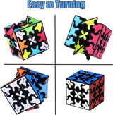 3x3 Square Speed Cube Pyramid Brain Teaser Puzzle Magic Educational Toy - Rear View