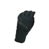 Sealskinz Waterproof Ski Gloves All Weather Bike Riding Cycle in Black - XL - Front View