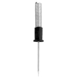 10x Agility Slalom Training Poles with Spike Base - Top-Down View