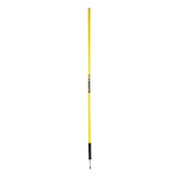 10x Agility Slalom Training Poles with Spike Base - Front View