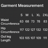 24x Pairs Mens Straight Leg Track Pants Low Pill Elastic Waist Bottoms Bulk (1 Box) - Side View