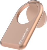phonetag - Multi-View Phone Stand with Magnetic Ring Holder Universal (Rose Gold) - Front View