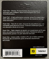 Volkl Super Perf Over Grip Neon Yellow Overgrip Tennis Squash Badminton - 3 Pack - Side View