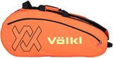 Volkl Team Tennis Racquet Bag for 6 Rackets - Lava/Neon Yellow Combi V79102 - Side View