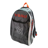 Volkl Tour Backpack Bag V70003 Tennis Racquet Racket - Charcoal/White/Lava - Front View