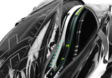 Volkl Primo Combi Tennis Bag Black / Charcoal (V72002) for 6-9 Racquets - Side View