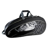 V72002 Primo Combi Tennis Bag Black / Charcoal - Front View