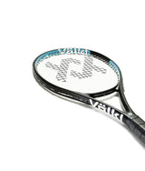 Volkl Team Energy Tennis Racquet (Fully Strung) Racket with Free Dampener - 4 1/4 - Side View