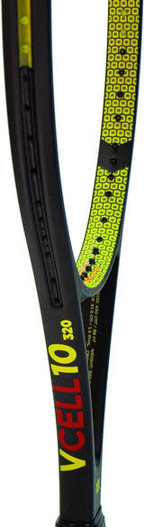 VOLKL V-CELL 10 (320g) Tennis Racquet - Unstrung - 4 1/4 - Top-Down View