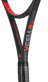 VOLKL V-CELL 8 300g Tennis Racquet Racket - Unstrung - Close-Up Angle