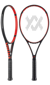 VOLKL V-CELL 8 300g Tennis Racquet Racket - Unstrung - 4 3/8 - Front View
