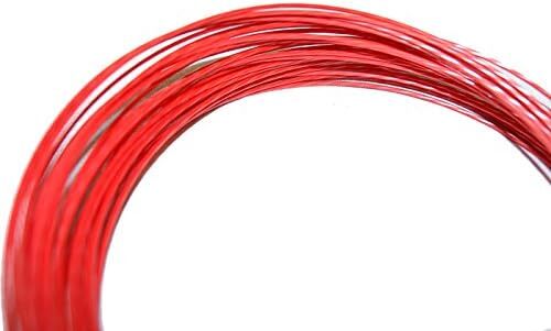 Volkl Cyclone Tour 16g Tennis Strings - Ultimate Spin and Control in Striking Red