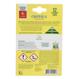 Orphea 12pcs Clothes Protector Natural Flower Floral Scented Strips for Drawers/Closets - Side View