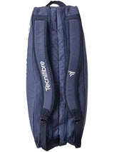 Tecnifibre Tour Endurance 9 Racquet Tennis Bag Squash Padel - Navy Blue - Top-Down View