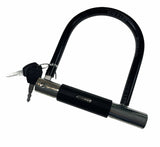 Bicycle Hardware U Lock Heavy Duty Keyed Bike Long Shackle Scooter Strong - Front View