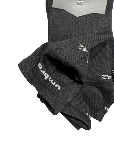 Umbro Men's Black Trainer Ankle Socks - 3 Pair Pack - EU Size 39-42