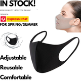 SUMMER Reusable Breathable Face Mask Mouth Mask Anti Dust Haze Protective Lot - Front View