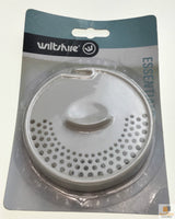 Pack of 2 WILTSHIRE Essentials Can Strainer with Ring Pull Hook Quality Colander - Front View