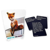 WHAT DO YOU MEME? Party Card Game - Aussie Edition - Side View