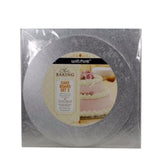 Set of 2 WILTSHIRE Cake Board Art of Baking Wooden Approved Food Grade Reusable - Side View