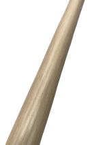93cm WOODEN WALKING STICK Wood Cane Pole Carved Varnished Deluxe Sturdy - Beige - Top-Down View