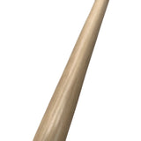 93cm WOODEN WALKING STICK Wood Cane Pole Carved Varnished Deluxe Sturdy - Beige - Low Angle