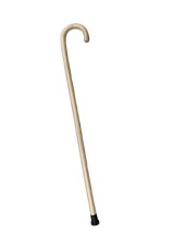 93cm WOODEN WALKING STICK Wood Cane Pole Carved Varnished Deluxe Sturdy - Beige - Extra Image