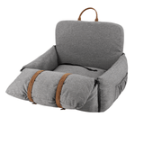 Premium Dog Booster Seat for Small Pets - Front View