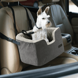 Quilted Dog Booster Seat - Front View