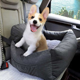 Premium Dog Booster Seat for Medium Pets - Front View