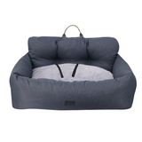 Premium Dog Booster Seat for Medium Pets - Side View