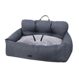 Premium Dog Booster Seat for Medium Pets - Top-Down View