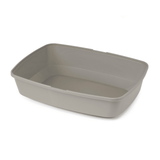 Scoop Free Cat Litter Box, Moderna Lift-to-Sift Grey, Jumbo - Close-Up Angle