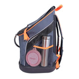 Ibiyaya Ultralight-Pro Backpack Pet Carrier, Navy Blue - 45-Degree Angle
