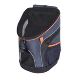 Ibiyaya Ultralight-Pro Backpack Pet Carrier, Navy Blue - Close-Up Angle