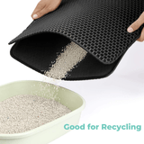 Cat Litter Mat, Honeycomb Dual Layer Design Medium - 45-Degree Angle