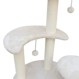 5-Platform Plush and Wicker Cat Tree - Extra Image