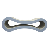 Cat Scratcher Infinity Lounge, Storm Grey - Front View