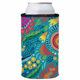 Australian Flowers II Stubby Cooler - Standard - Side View