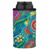 Australian Flowers II Stubby Cooler - Standard - 45-Degree Angle