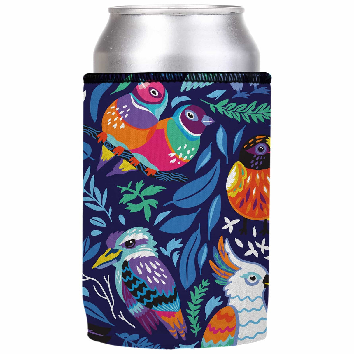 Aussie Birds IV Stubby Cooler - Standard