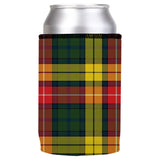 Tartan Print Stubby Cooler - Standard - 45-Degree Angle