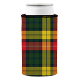 Tartan Print Stubby Cooler - Standard - Close-Up Angle