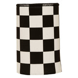 Large Checkerboard Stubby Cooler - Standard - Side View