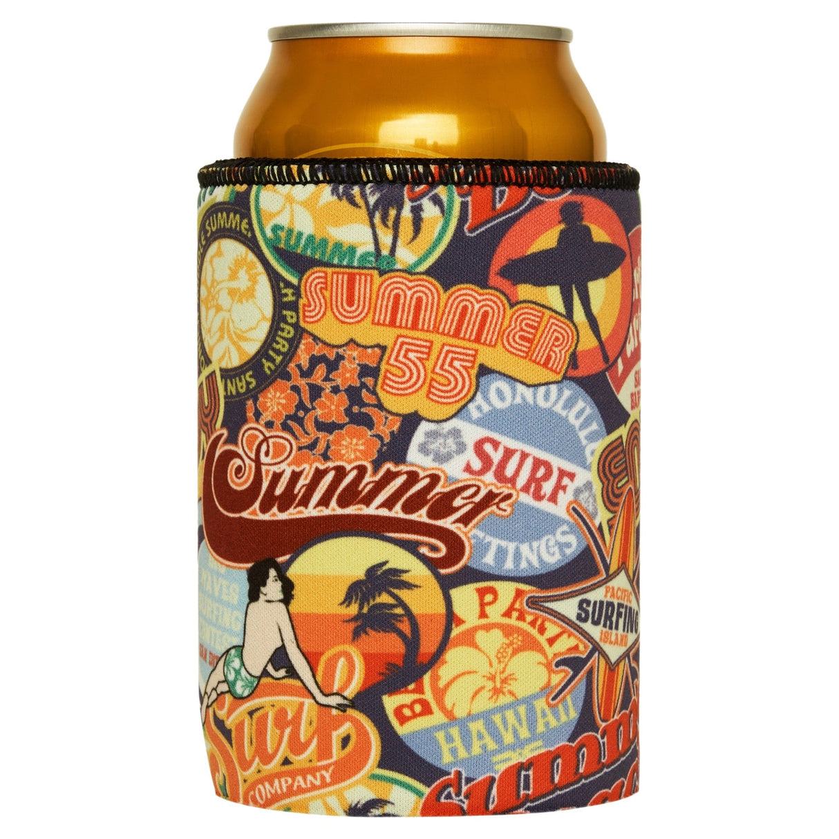 Vintage Summer Stubby Cooler - Standard